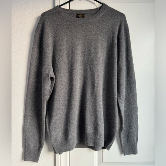 NWT Knit for J.Crew Mens classic cashmere crewneck sweater - Picture 5 of 9